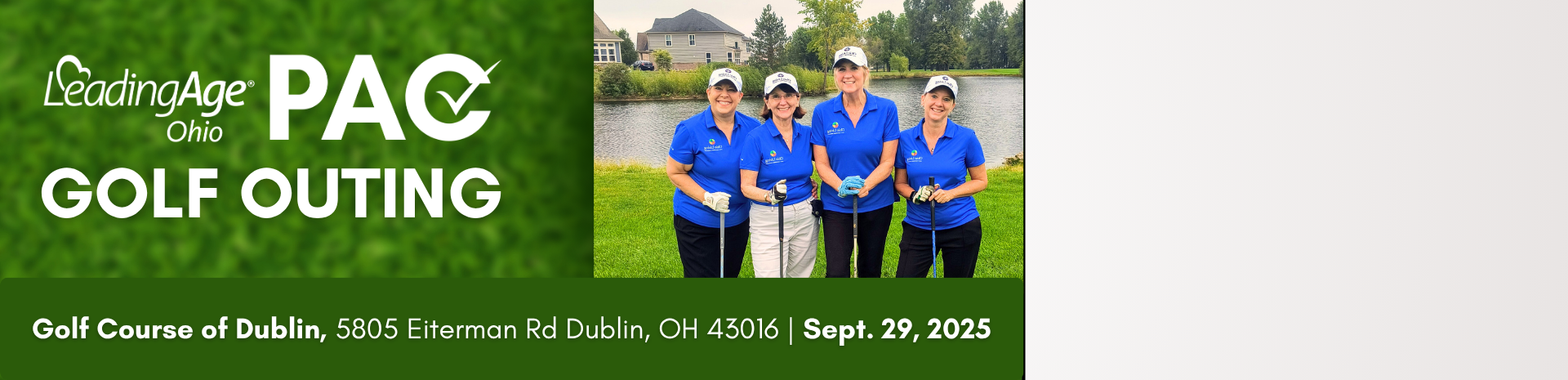 PAC Golf Outing Banner