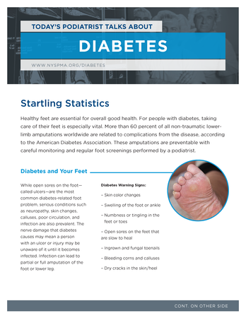 Warning Signs  Diabetes & Your Foot Health